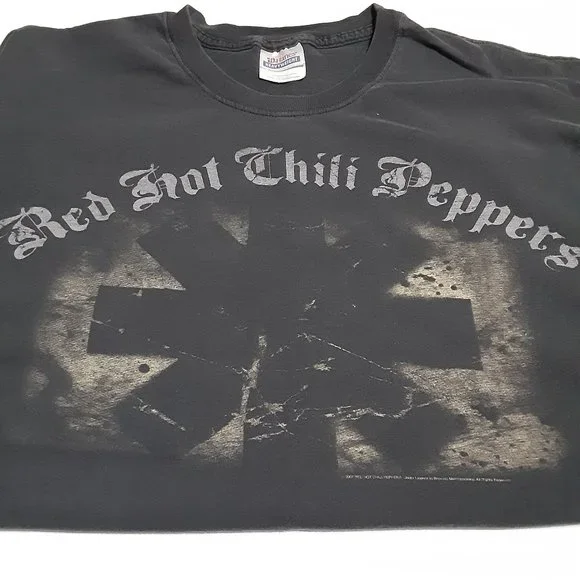 Hanes | Shirts | 207 Red Hot Chili Peppers Band Mens Short Sleeve 
